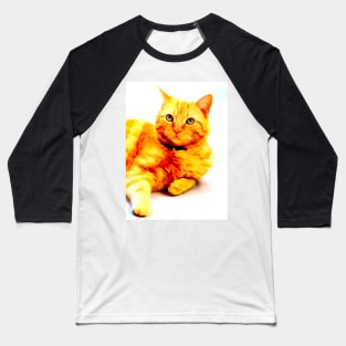 cheeseball the cat Baseball T-Shirt